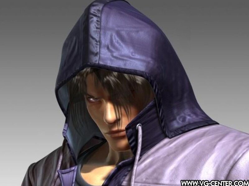 Character in Hooded Jacket — Purple