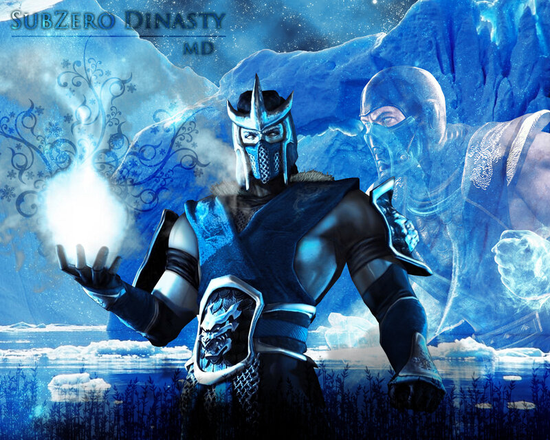 Character in Ice Armor