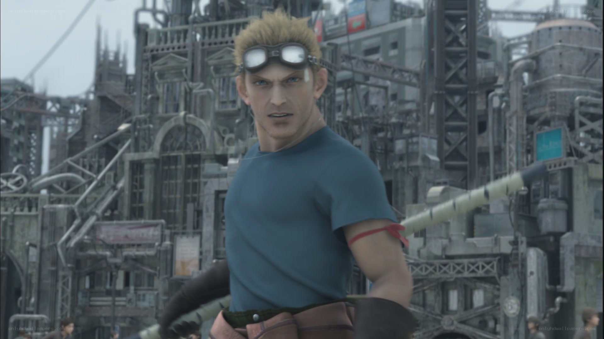 character in industrial city