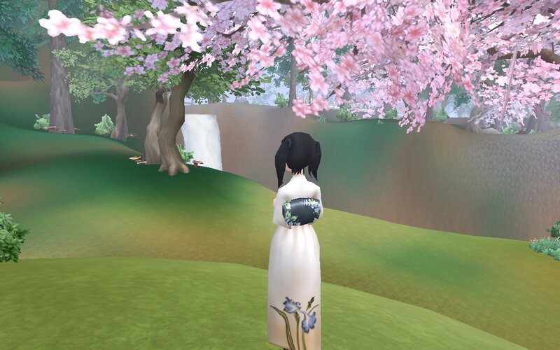 Character in Kimono