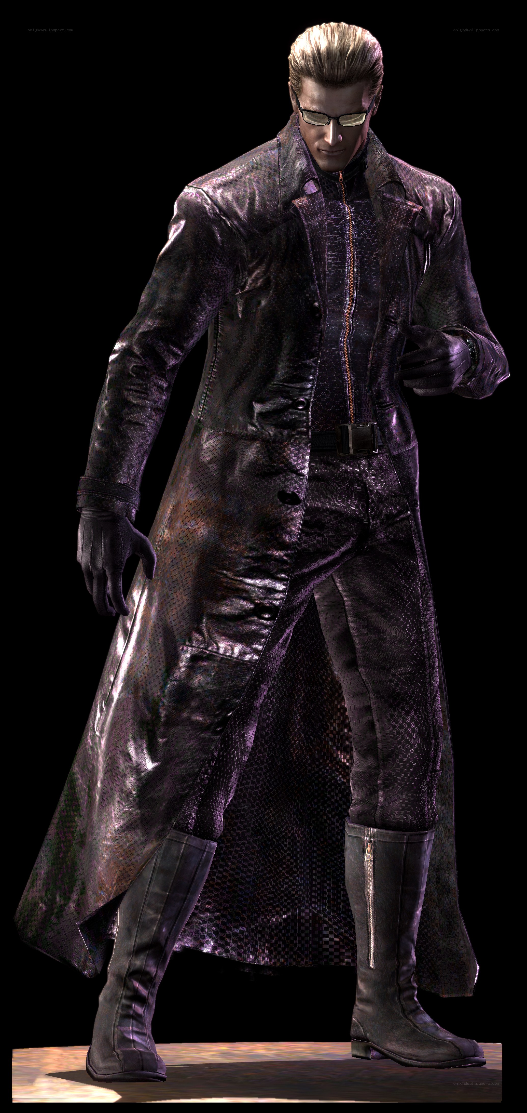 character in long coat