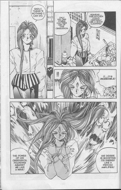 character in manga panel
