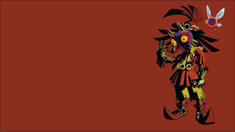 Character in Mask and Costume