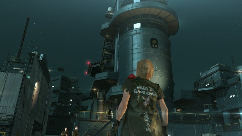 Character in Military Vest — Gray