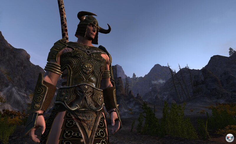 Character in Ornate Armor — Brown