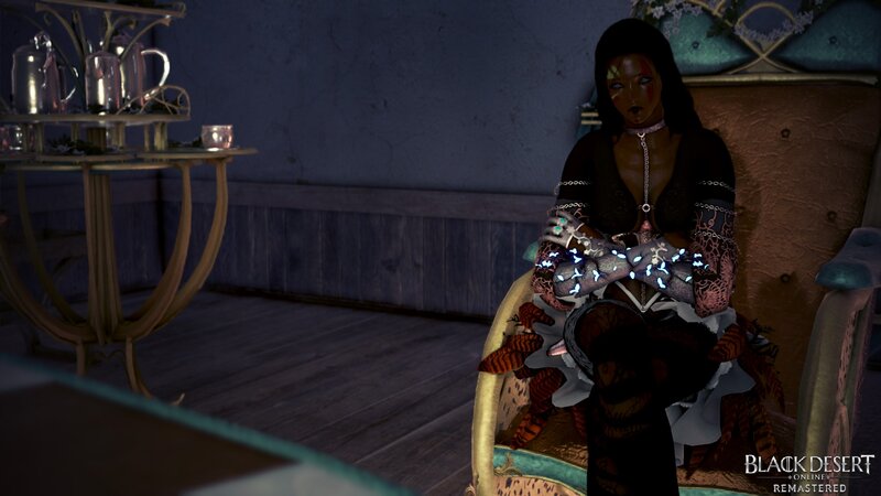 Character in Ornate Chair