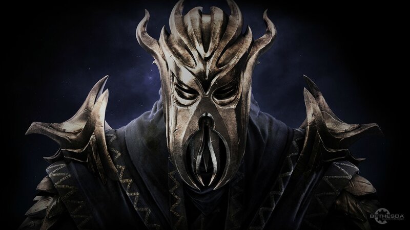 Character in Ornate Mask