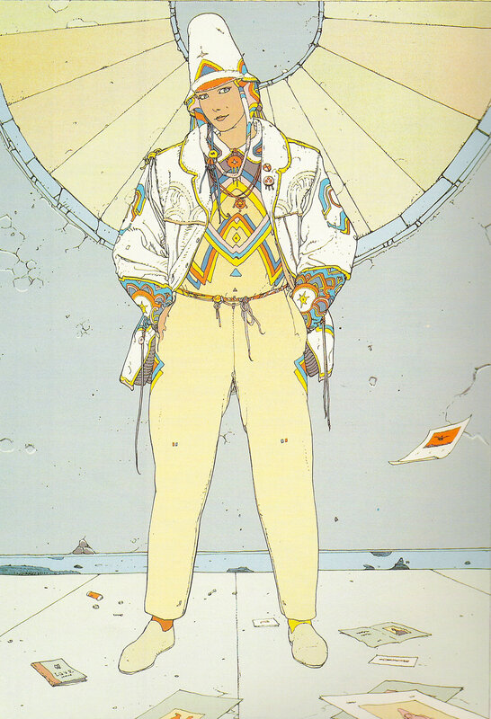 character in ornate uniform