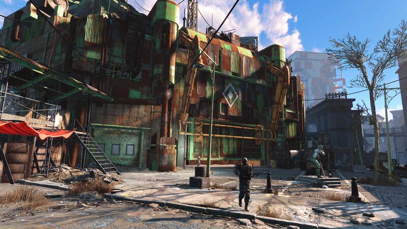 Character in Post-apocalyptic City