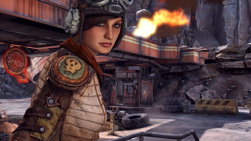 character in post-apocalyptic setting