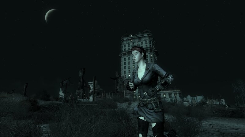 character in post-apocalyptic setting