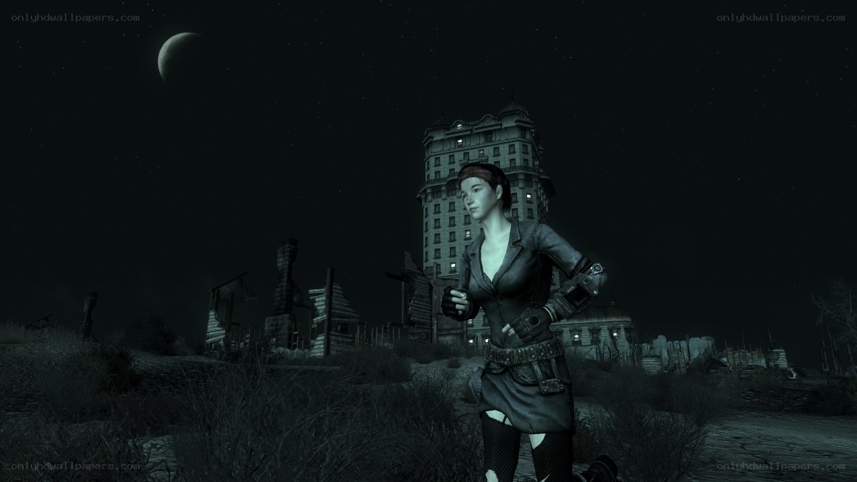 character in post-apocalyptic setting