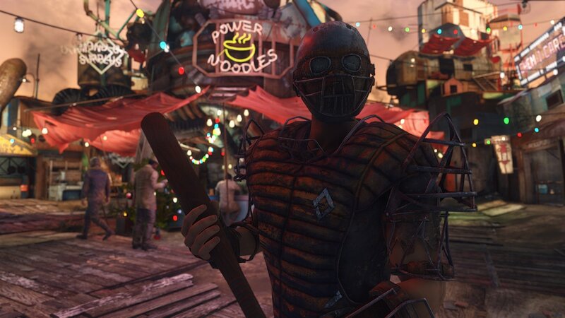 Character in Protective Gear