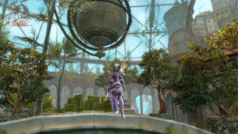Character in Purple Armor — Serene