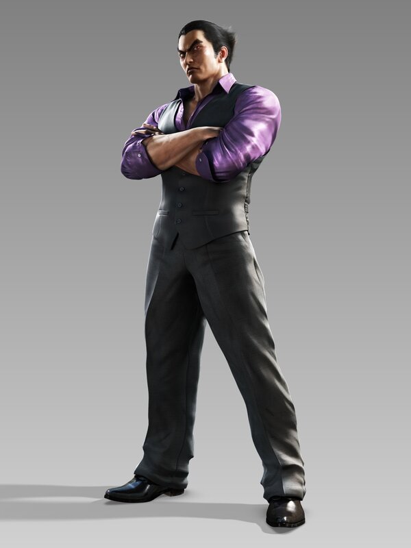 character in purple shirt