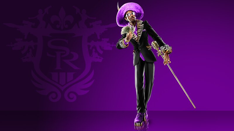 Character in Purple Suit
