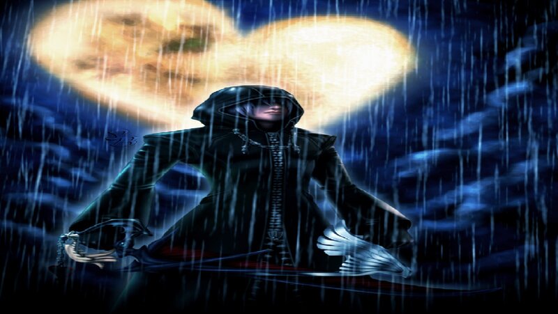 Character in Rain