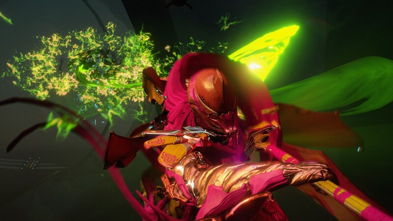 Character in Red Armor — Dramatic, 3d Render
