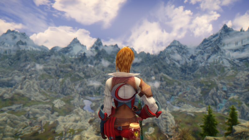 Character in Red Armor — Serene