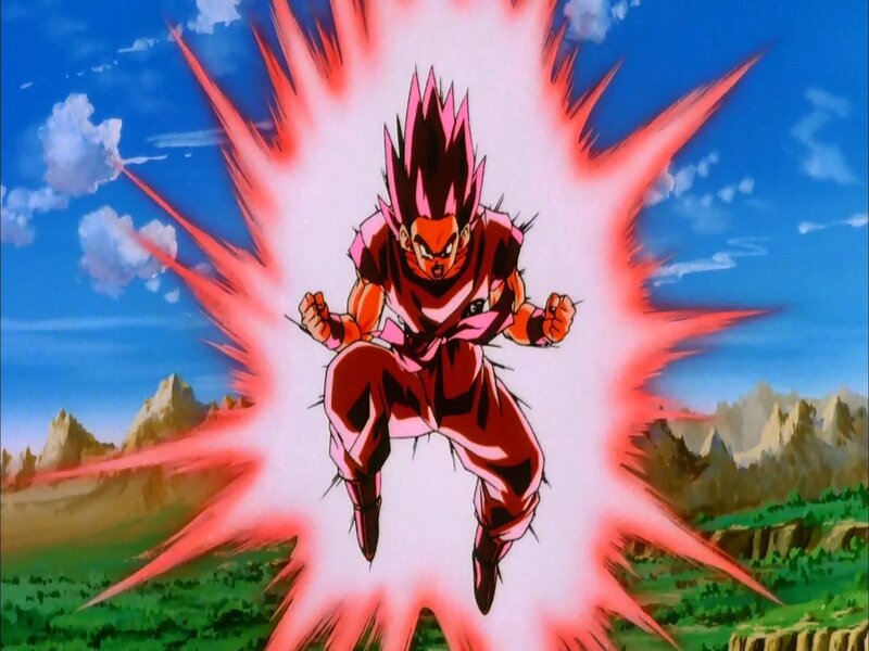 Character in Red Aura