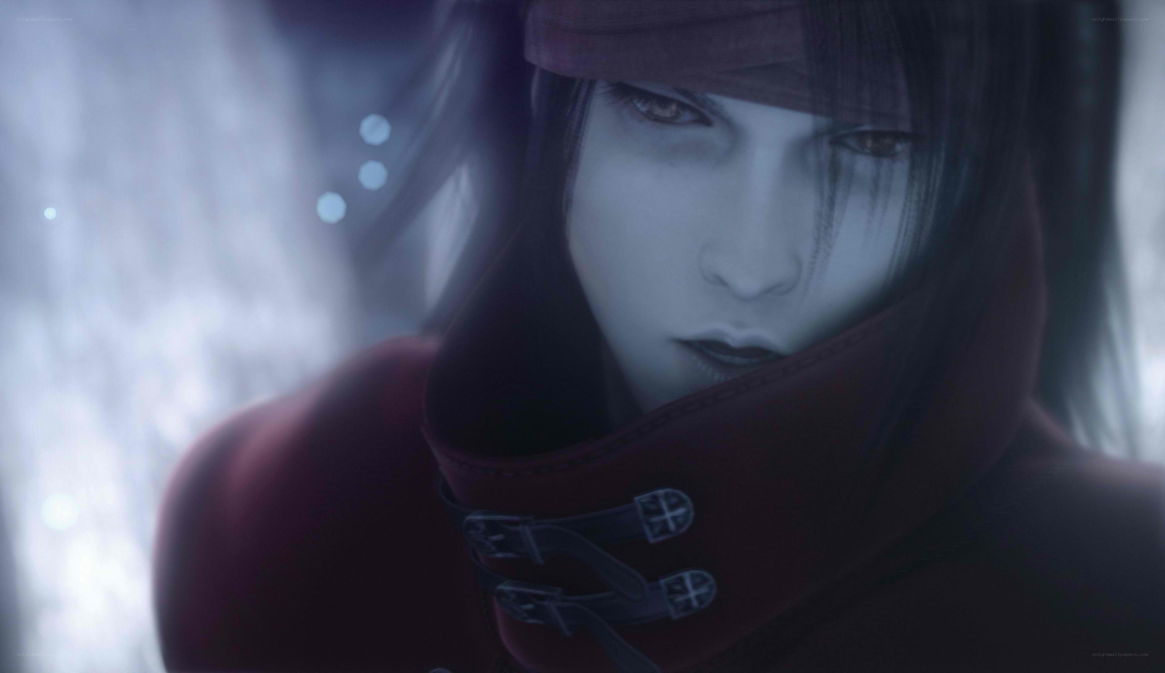 character in red cloak