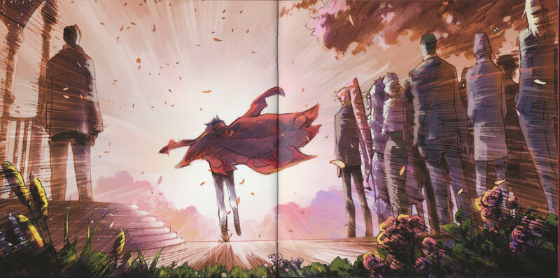 Character in Red Cloak — Dramatic