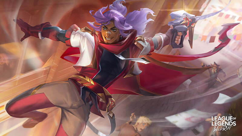 Character in Red Cloak — Dynamic