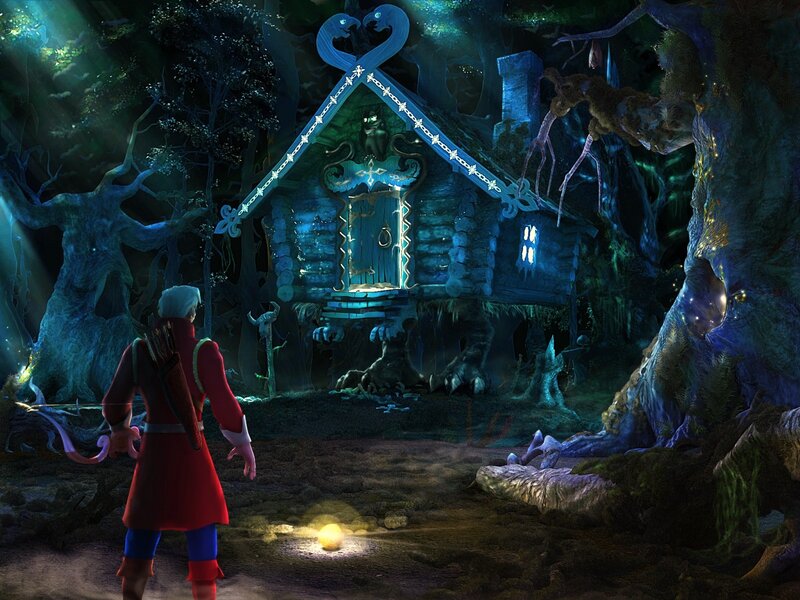 Character in Red Coat — Blue