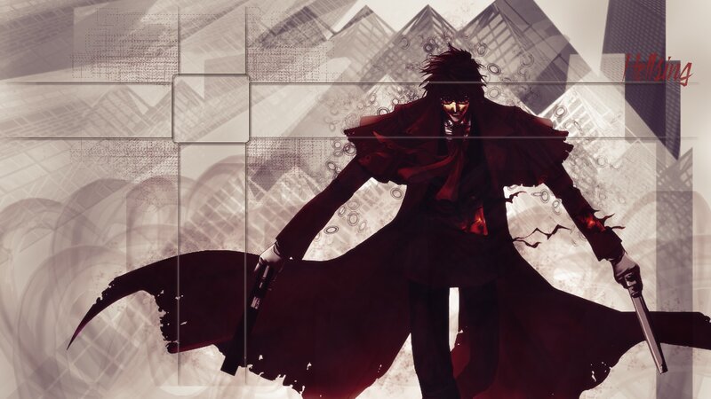 Character in Red Coat — Dramatic, Anime