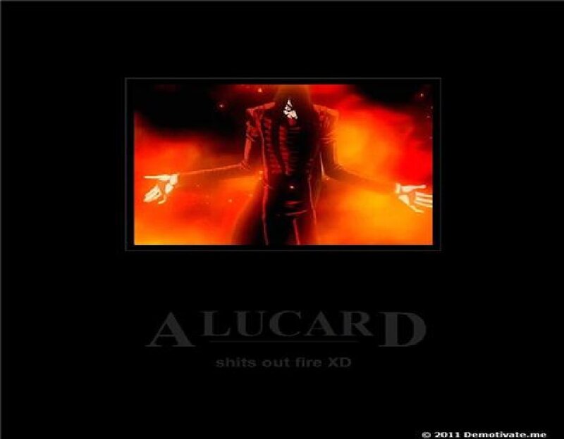 Character in Red Flames