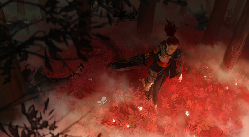 Character in Red Forest