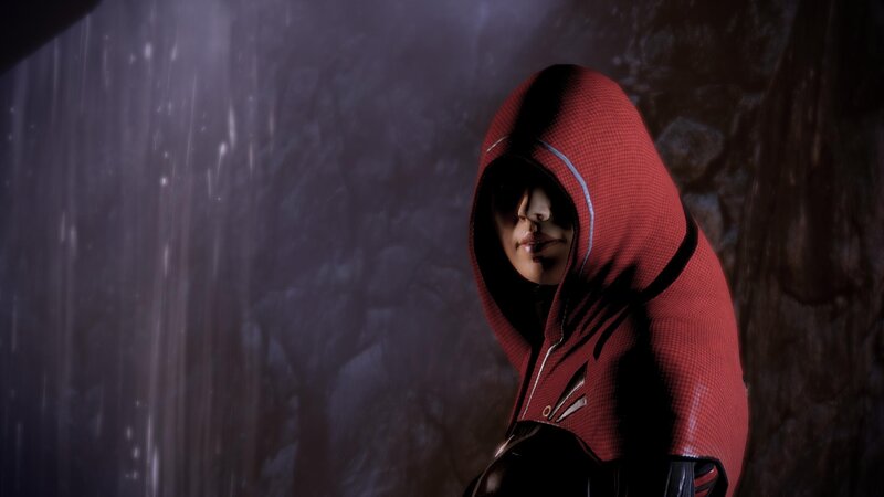 character in red hood