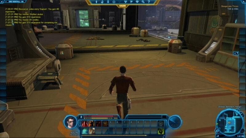 Character in Red Jacket