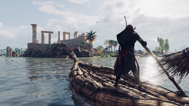 Character in Reed Boat