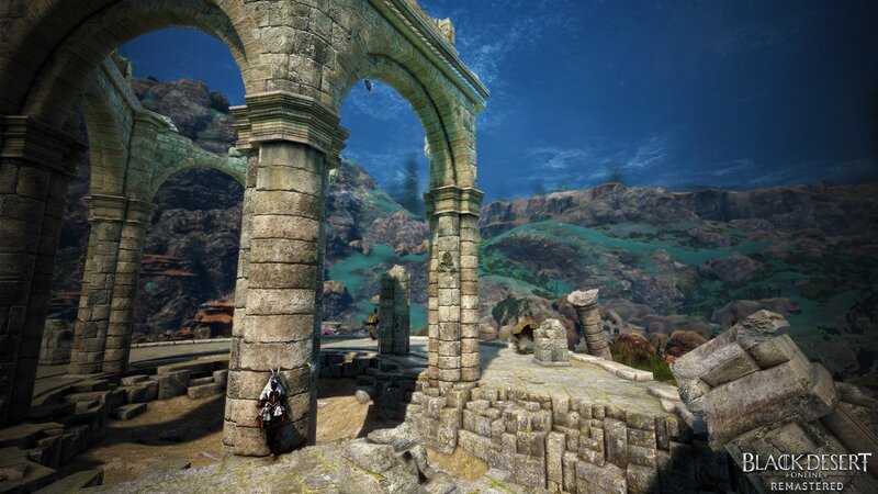 Character in Ruins — Blue
