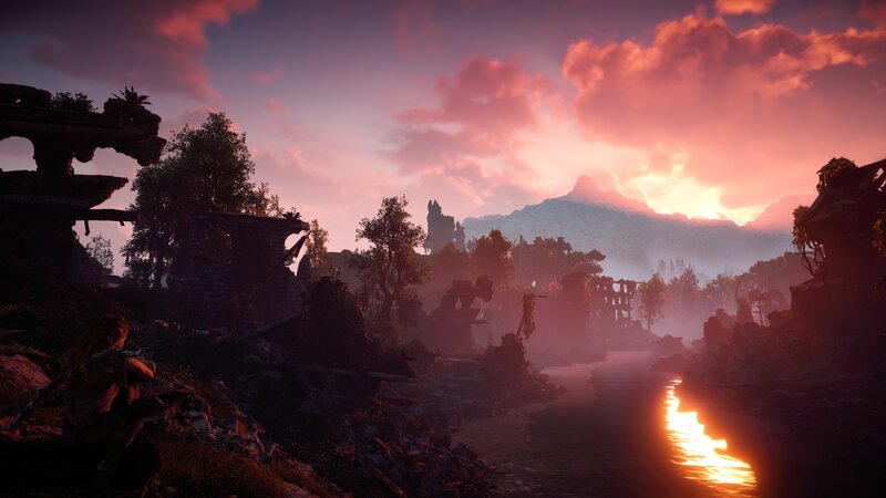 Character in Ruins — Pink