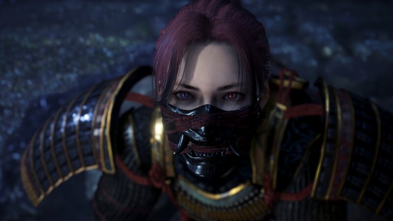 Character in Samurai Armor
