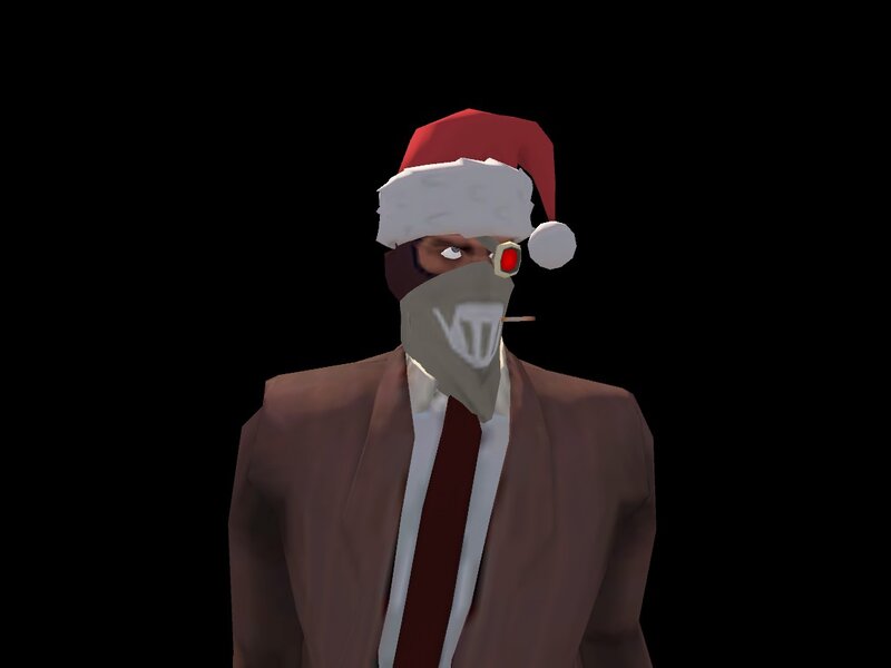 Character in Santa Hat