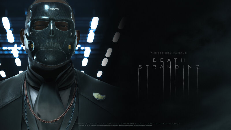 Character in Skull Mask