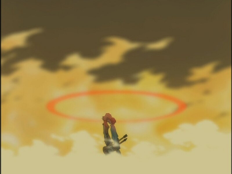 Character in Sky