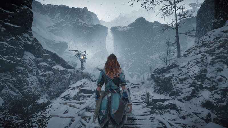 Character in Snowy Mountains
