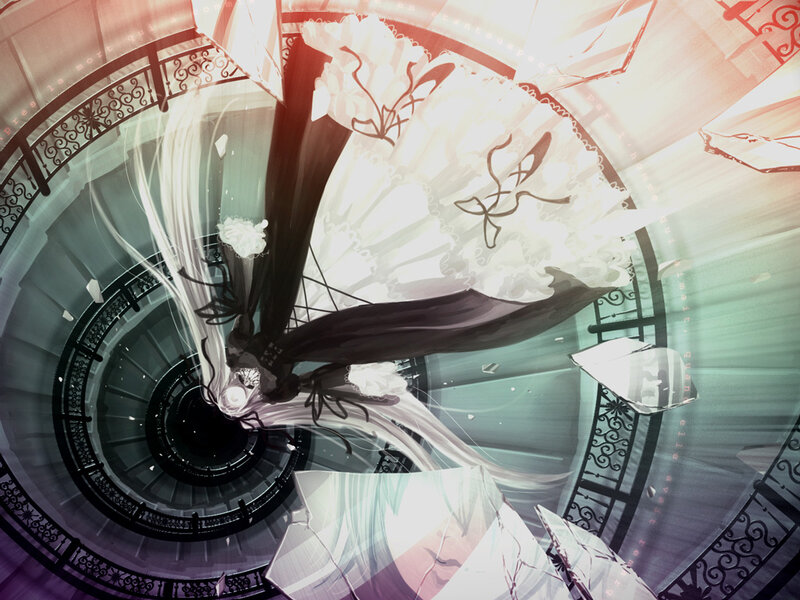 Character in Spiral Staircase