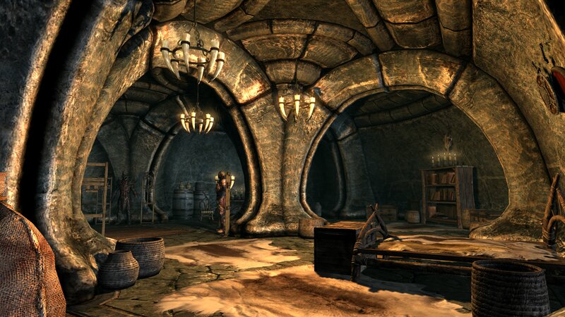 Character in Stone Chamber
