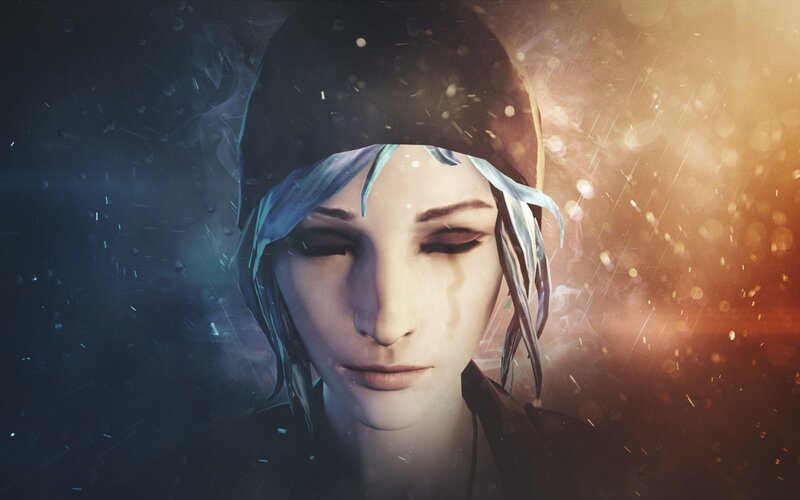 character in stormy light