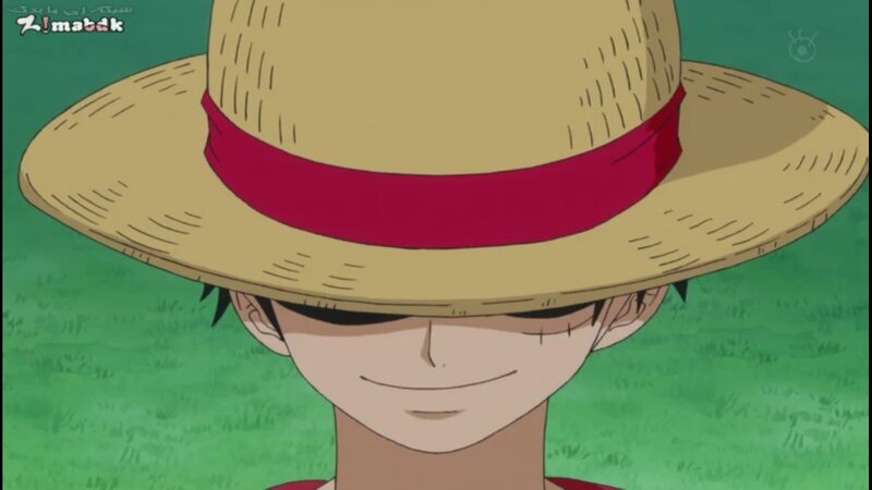 Character in Straw Hat — Green