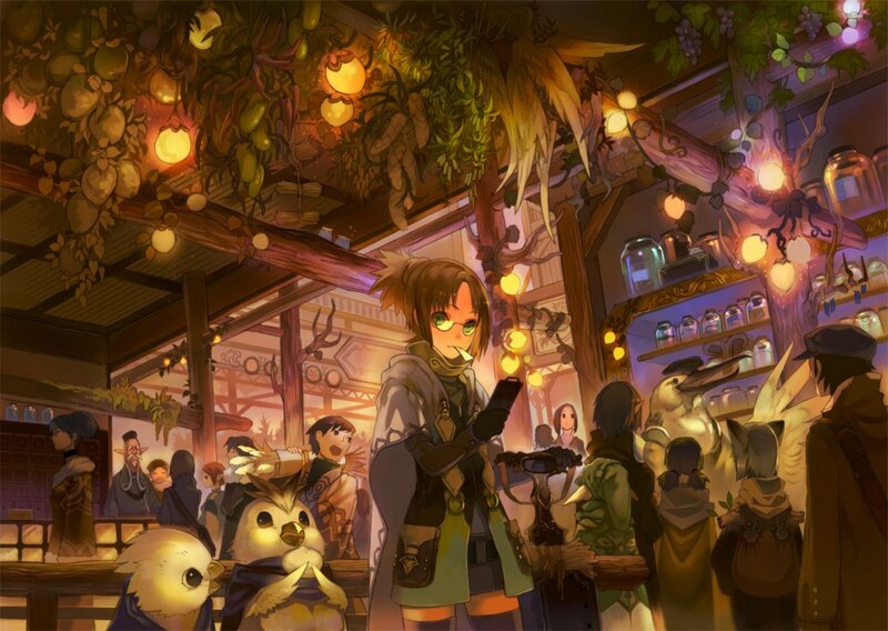 Character in Tavern — Brown, Warm