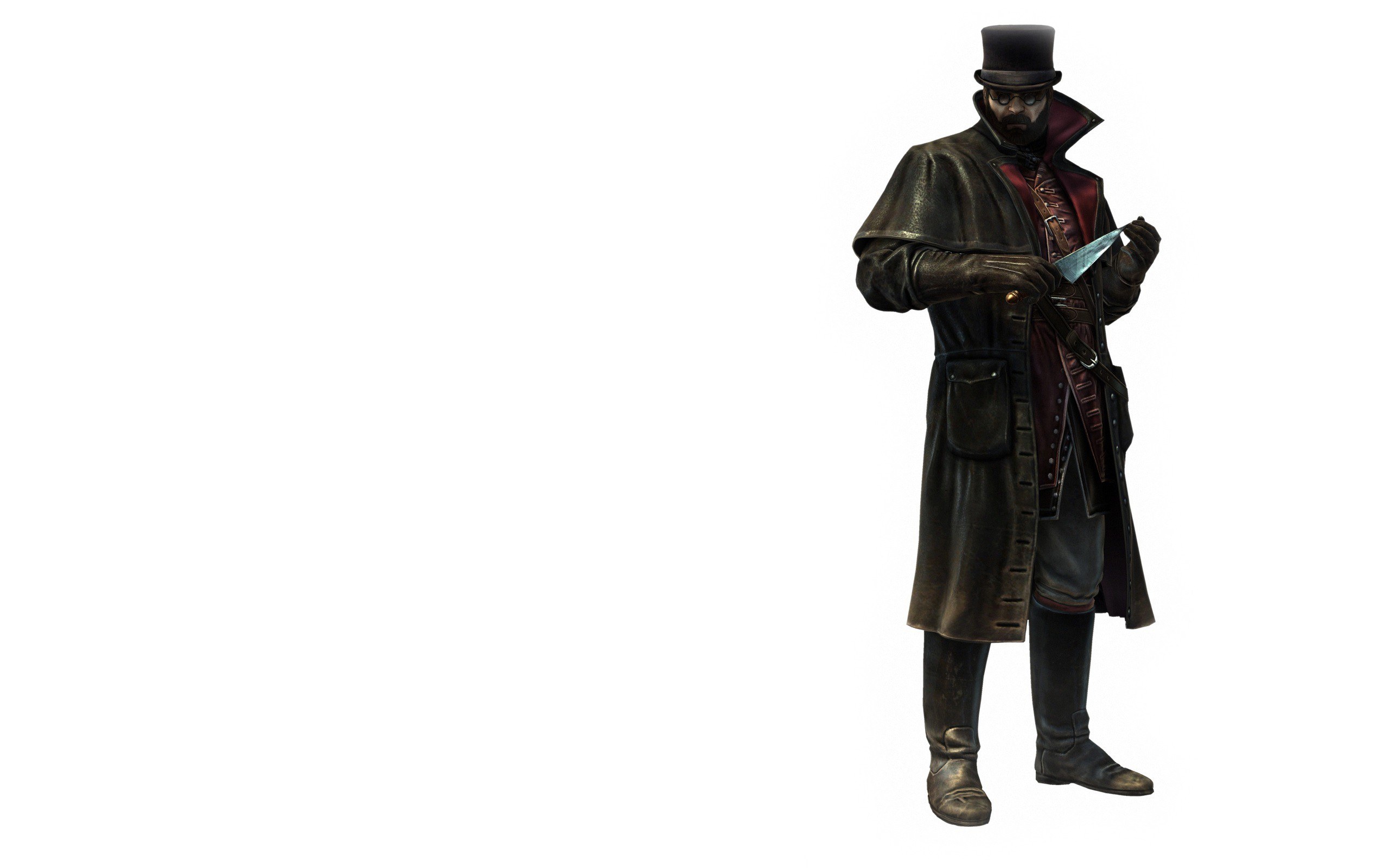 character in top hat and coat