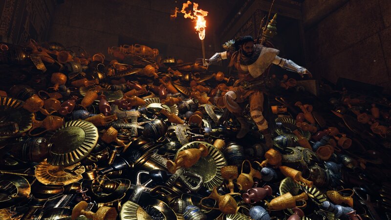 Character in Treasure Pile