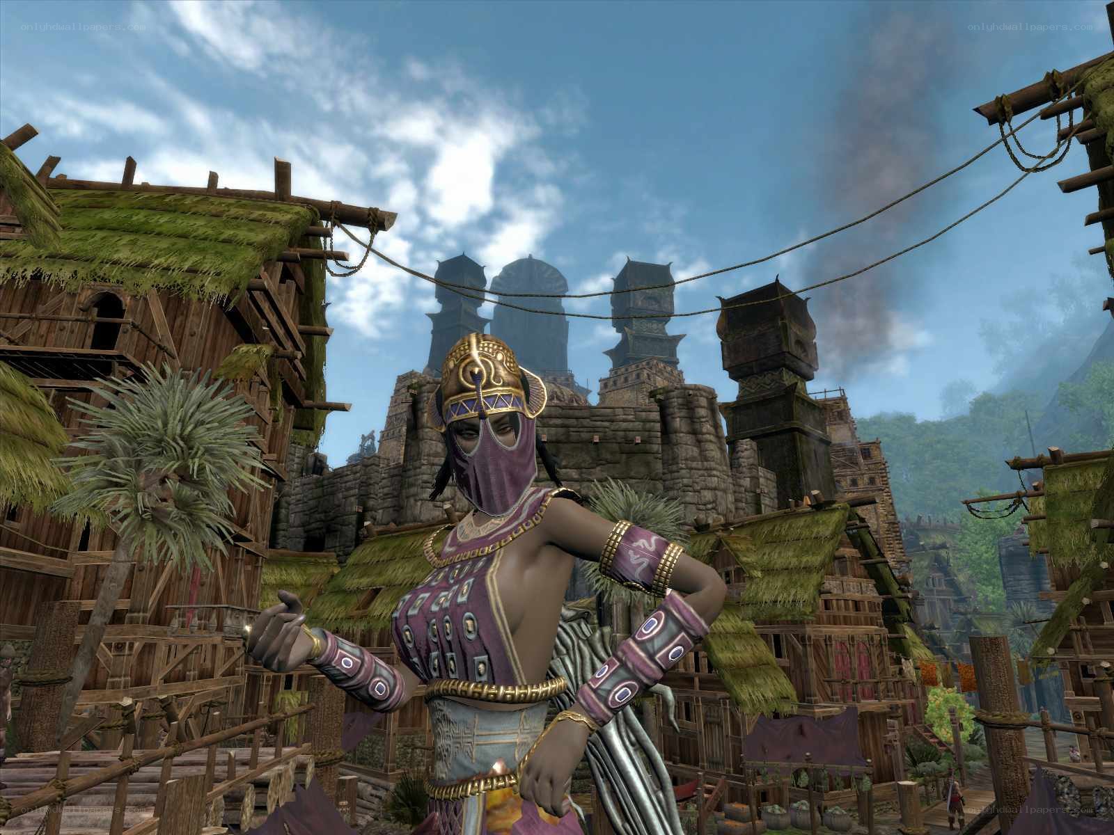 character in tribal village