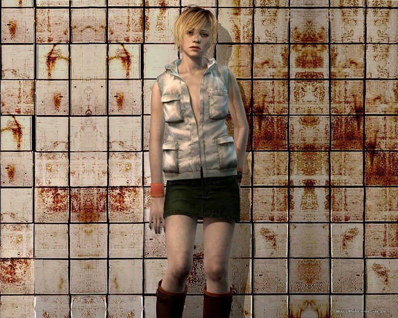 character in vest and skirt